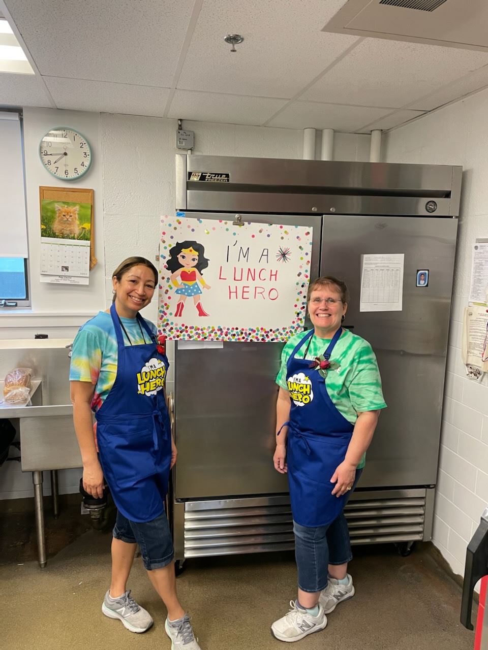 Charlotte Ave School Lunch Hero Day