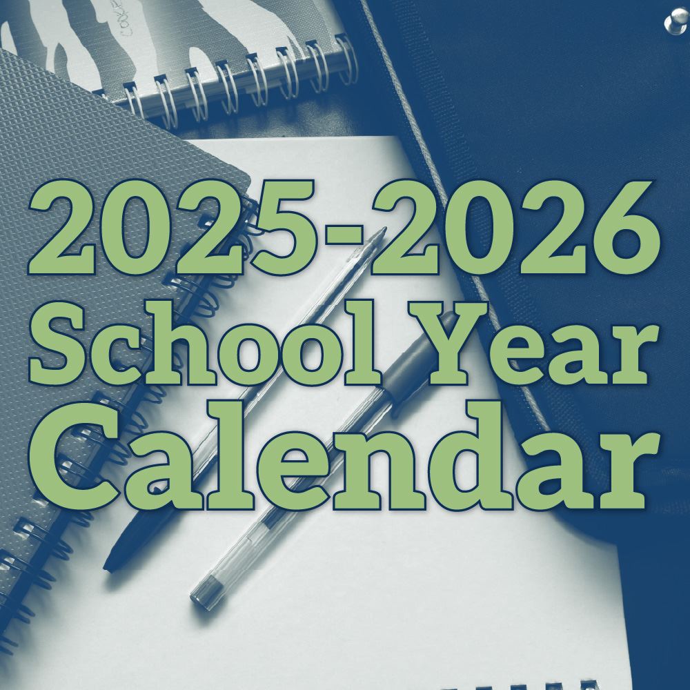  photo of school supplies with text on top